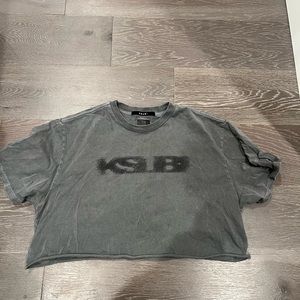 KSUBI cropped tshirt